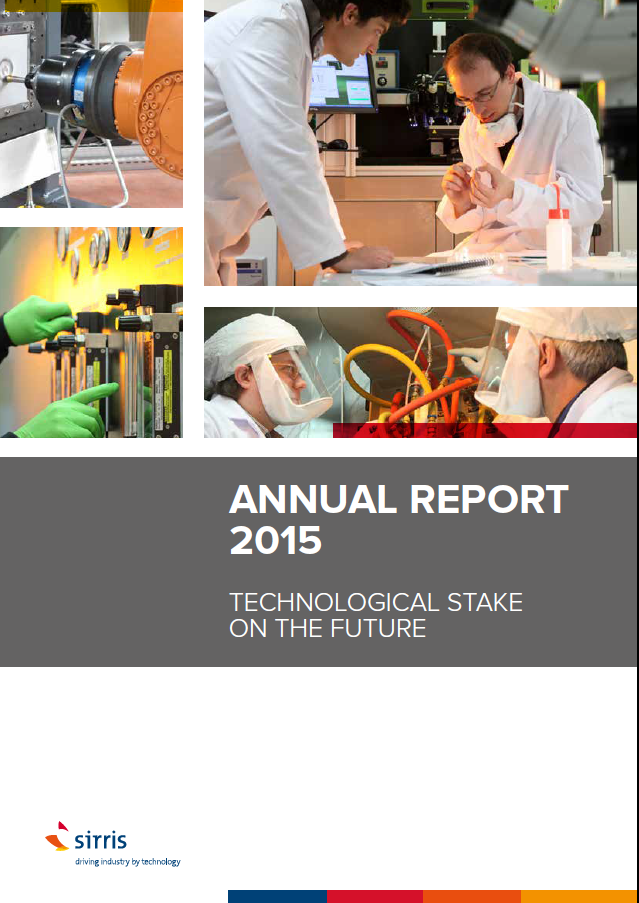 Sirris Activity Report 2015