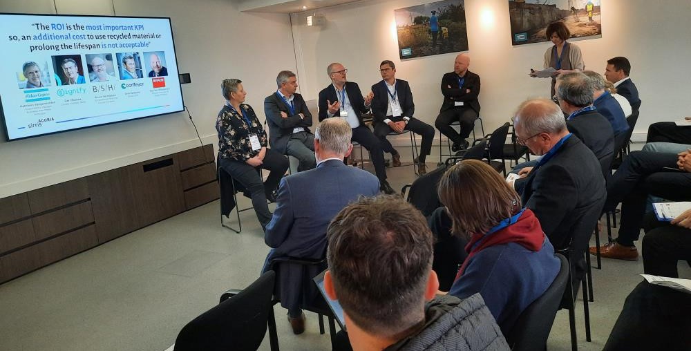 Executive Exchange session from the Agoria-Sirris Learning Network CE Connect for the technological & manufacturing industry in April 2023