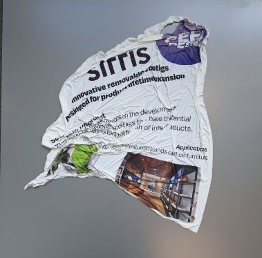 Projet Sirris Peel Design revêtement amovible