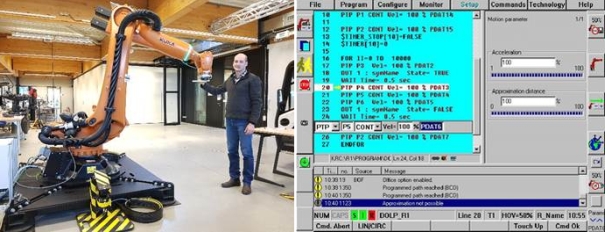 Kuka geleidesysteem en interface