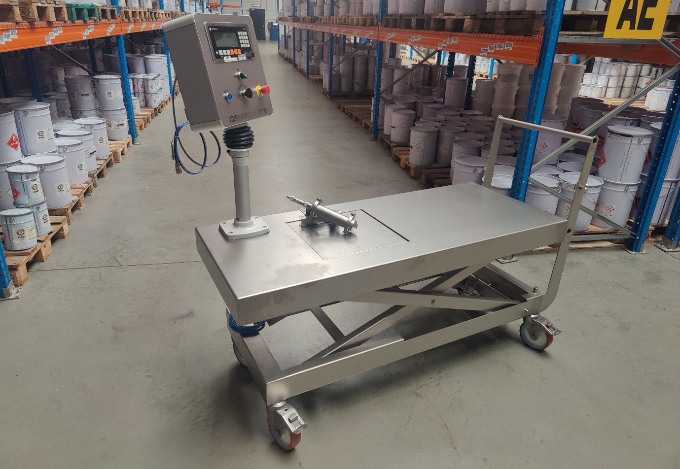 Gravifill-machine van 3D Tools