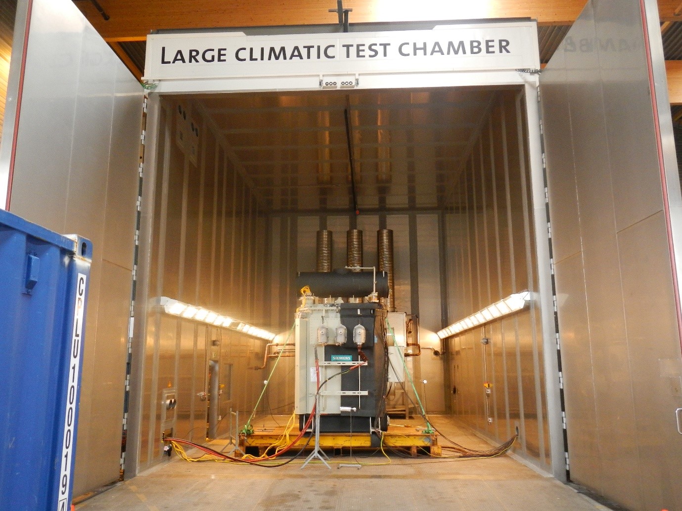 mobiele klimaatkamer