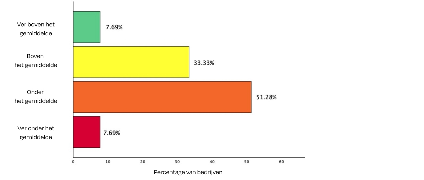 Figuur 1: Digital Maturity Index (DMI) 