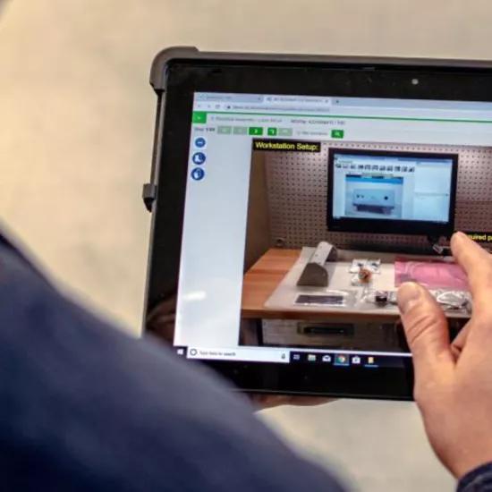 Digitale werkinstructies
