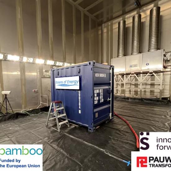 Transformer prototype being tested 