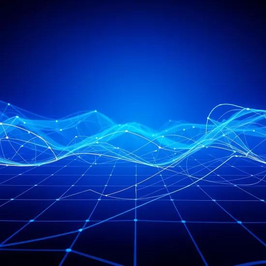 abstract-blue-digital-grid-with-flowing-lines-glowing-dots
