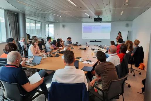 Participants à un réseau d'apprentissage Sirris Circular Economy Connect