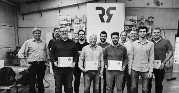 2023 QRM gold course certificates ceremony at Robland