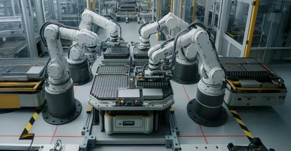 Battery production
