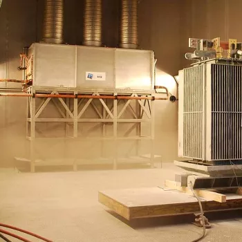 Climate test chamber