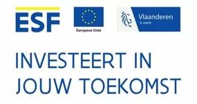 Logo ESF investeert in jouw toekomst